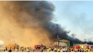 Fire erupts in Dhaka International Airport