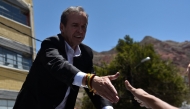 Bolivia's former president and presidential candidate for the Freedom and Democracy (Libre) alliance, Jorge 