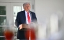 US President Donald Trump speaks during a 