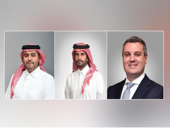 FROM LEFT: GWC Chairman Sheikh Mohammad bin Hamad bin Jassim bin Jaber Al Thani, GWC Managing Director Sheikh Abdulla bin Fahad bin Jassim bin Jaber Al-Thani, and GWC Acting Group CEO Matthew Kearns.