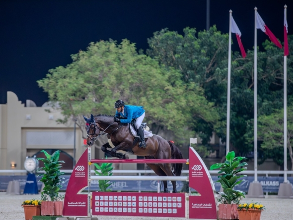 Mohammed Saeed Haidan and Quick Nick in action during the Diamond Round.