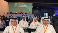 Qatar representatives at the 79th meeting of the Governing Board of the International Organization of Supreme Audit Institutions (INTOSAI), Egypt. 