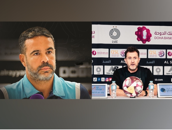 File photo: Al Rayyan coach Artur Jorge and Al Sadd’s coach Sergio Allegri