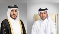 Chairman of the Board of AlRayan Bank, H E Sheikh Mohammed bin Hamad bin Qassim Al Thani and Group CEO of AlRayan Bank Fahad bin Abdulla Al Khalifa.