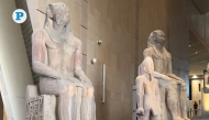 Inside the Grand Egyptian Museum, Giza, Egypt. (Photos by Mahmoud Elmazaty | The Peninsula) 