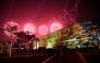 Fireworks light up the sky during the opening ceremony of the Grand Egyptian Museum (GEM) in Giza, on the southwestern outskirts of the capital Cairo on November 1, 2025. (Photo by Khaled DESOUKI / AFP)

