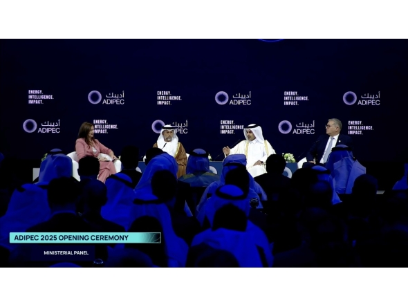 Minister of State for Energy Affairs, H E Saad Sherida Al-Kaabi during the panel session.