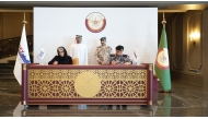 The signing ceremony was held in the presence of H E Lt Gen (Pilot) Jassim bin Mohammed Al Mannai, Chief of Staff of Qatar Armed Forces and Rashed AlHashmi, Sr. Manager, Executive Office and Special Projects at Office of the MD and CEO of EDGE . 