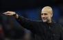Manchester City's Spanish manager Pep Guardiola acknowledges the crowd at the end of the English Premier League football match between Manchester City and Liverpool at the Etihad Stadium in Manchester, north west England, on November 9, 2025. (Photo by Darren Staples / AFP)