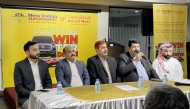 From left: Hasfar Rahman, operation Manager; Padmesh Chellath, Assistant GM; Jafar TK, General Manager: Arun S Pillai, Retail head; and Hasgar Rahman during the press meet.