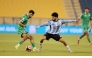 Action during the match between Al Ahli and Al Wakrah.