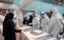 Assistant Undersecretary for Private Education Affairs, MoEHE, Omar Abdulaziz Al Naama interacting with an exhibitor. 