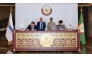 Chief of Staff of Qatar Armed Forces H E Lt Gen (Pilot) Jassim bin Mohammed Al Mannai witnessing signing of the agreement.  