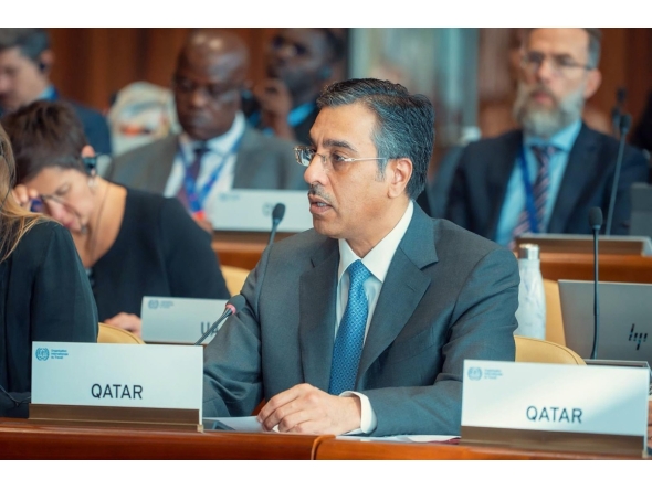 The Minister of Labour, HE Dr Ali bin Samikh Al Marri