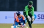 (Files) India's Simu Das (L) plays a shot during the Women's Blind Twenty20 World Cup 2025 match between India and Pakistan at the BOI Cricket Stadium in Katunayake on November 16, 2025. (Photo by Ishara S. Kodikara / AFP)