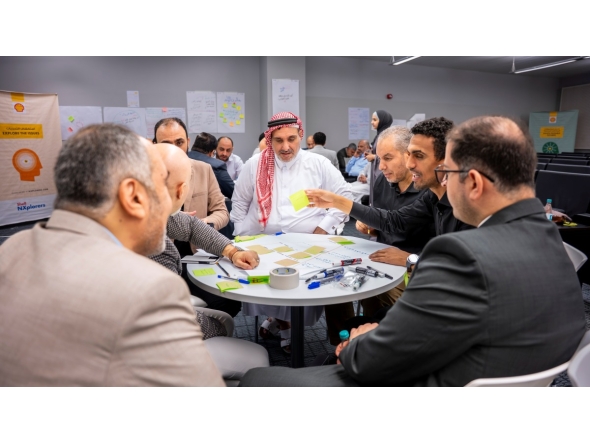 School teachers participating in the teacher training workshop.