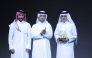 Chairman of Qatar Tourism H E Saad bin Ali Al Kharji (centre) with Akbar Al Baker (right) during the award ceremony.