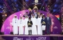 The CSICH-A winners at the FEI Group VII Finals. Awards were presented by Second Vice President of the Qatar Olympic Committee (QOC) and Member of Al Shaqab’s Board of Directors Dr. Thani bin Abdulrahman Al-Kuwari, QOC Secretary General Jassim bin Rashid Al Buainain,  President of FEI Regional Group VII Sultan Mohammed Khalifa Al Yahyai, Event President Khalid Al Hitmi and Event Director Khalid Sanad Al Nuaimi.