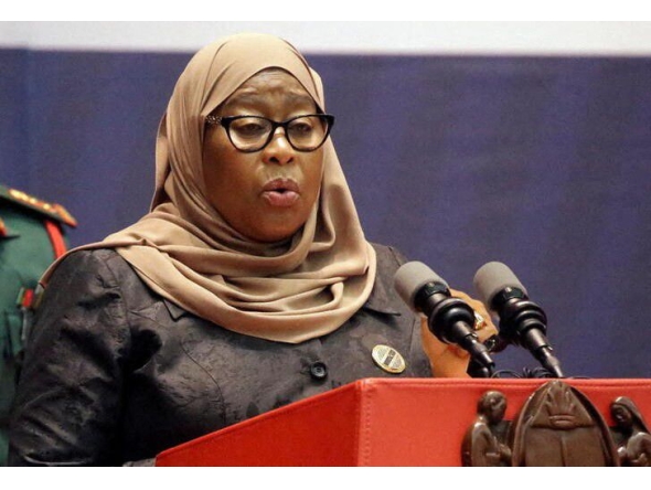 Tanzanian President Samia Suluhu Hassan. (File Photo)

