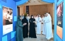 Minister of Education and Higher Education H E Lolwah bint Rashid Al Khater with other officials during the opening ceremony of Doha Forum: Youth Edition 2025.