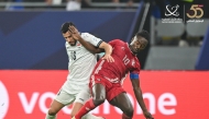 Action during the match between Iraq and Sudan. 