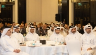 Minister of Justice and Minister of State for Cabinet Affairs, H E Ibrahim bin Ali Al-Mohannadi with other dignitaries and officials during the Doha Arbitration Day 2025 Conference.