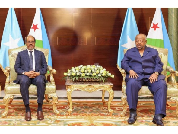 Djibouti, Somali Presidents discuss diplomatic efforts to defend unity of Somalia