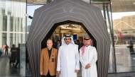 Officials during the opening of new branch at Doha Oasis.