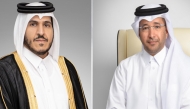 AlRayan Bank Chairman H E Sheikh Mohammed bin Hamad bin Qassim Al Thani (left) and Group CEO Fahad bin Abdulla Al Khalifa.