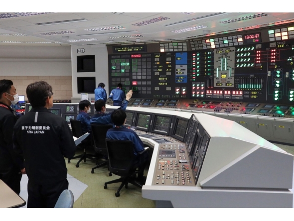 This photo shows the reactor startup procedure for Unit 6 at the Tokyo Electric Power Company Kashiwazaki-Kariwa Nuclear Power Plant's central control room in Kariwa Village, Niigata Prefecture on January 21, 2026. Photo by JAPAN POOL / JIJI PRESS / AFP