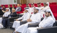 Ashghal representatives during the event.