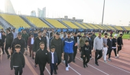 A file photo of the Ministry of Interior’s Qatar National Sports Day activity held in February 2025.