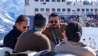 Sheikh Joaan attends competitions of the Milan–Cortina 2026 Winter Olympic Games