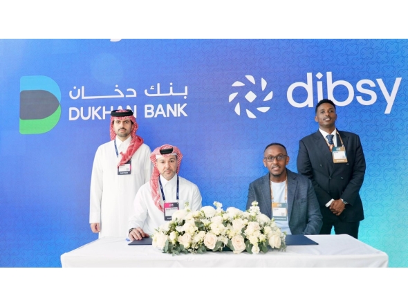 Officials during the signing ceremony.