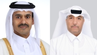 Minister of State for Energy Affairs and Chairman of Nebras Energy, H E Saad bin Sherida Al-Kaabi and Managing Director and CEO of Nebras Energy, Mohammed bin Nasser Al-Hajri.