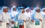 Speaker of the Shura Council H E Hassan bin Abdullah Al Ghanim, Prime Minister and Minister of Foreign Affairs H E Sheikh Mohammed bin Abdulrahman bin Jassim Al-Thani, and other dignitaries at the awards ceremony yesterday. 
