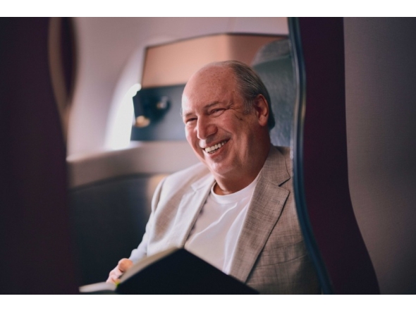 File photo of Hans Zimmer, property of Qatar Airways.