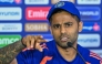 India's captain Suryakumar Yadav addresses a press conference on the eve of their 2026 ICC Men's T20 Cricket World Cup group stage match against Pakistan at the R Premadasa Stadium in Colombo on February 14, 2026. (Photo by Ishara S. KODIKARA / AFP)
