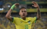 (FILES) Brazil's forward Neymar gestures during the 2026 FIFA World Cup South American qualification football match between Brazil and Venezuela at the Arena Pantanal stadium in Cuiaba, Mato Grosso State, Brazil, on October 12, 2023. (Photo by NELSON ALMEIDA / AFP)