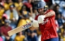 England's Phil Salt plays a shot during the 2026 ICC Men's T20 Cricket World Cup Super Eights match between Sri Lanka and England at Pallekele International Cricket Stadium in Kandy on February 22, 2026. (Photo by Ishara S. Kodikara / AFP)