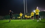 Al Gharafa players during a training session.