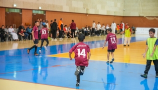 Boys participating in the championship.