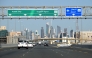Vehicles drive along the highway leading to and from Kuwait City on March 2, 2026. Photo by YASSER AL-ZAYYAT / AFP
