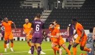 Umm Salal handed title-favourites Al Sadd a shocking 5-2 defeat at the Jassim Bin Hamad Stadium. 