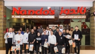 Shafallah’s group trip to Nando's restaurant.