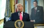US President Donald Trump speaks before swearing in the new Secretary of Homeland Security Markwayne Mullin in the Oval Office of the White House in Washington, DC, on March 24, 2026. (Photo by Jim WATSON / AFP)
