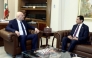 President of Lebanon H E General Joseph Aoun meeting Ambassador of Qatar to Lebanon H E Sheikh Saud bin Abdulrahman Al-Thani yesterday.
