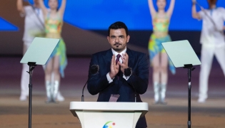 Sheikh Joaan attends opening ceremony of Asian Beach Games