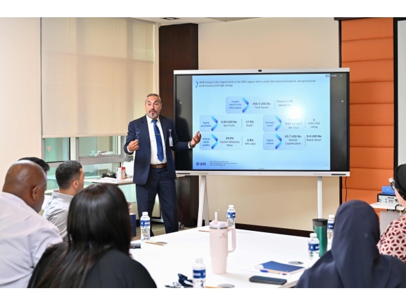 The programme brought educators into real-world banking environments to strengthen the connection between academic learning and industry practice.
