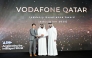 Enterprise Business Unit Director at Vodafone Qatar Mohammed Mohsin Alyafei receiving the award.